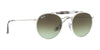 Ray-Ban RB3747 Sunglasses | Size 50 / Silver №003/A6 / Green Gradient (3N 15.5%)