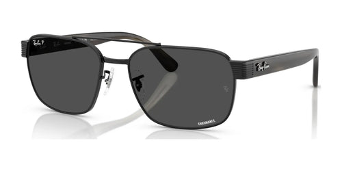 Ray-Ban RB3751CH Sunglasses / Black №002/K8 / Dark Grey (Polarized) (3P 10.3%) / Size 61