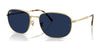 Ray-Ban RB3754 Eyeglasses | Size 60 / Arista Gold №001/GG / Clear/Sapphire (Photochromic) (3F 16.3%)