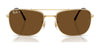 Ray-Ban RB3755 Sunglasses / Arista Gold №001/31 / Green (3N 13.2%) / Size 59