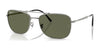 Ray-Ban RB3755 Sunglasses / Gunmetal №004/58 / Green (Polarized) (3P 11%) / Size 59
