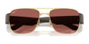 Ray-Ban RB3756CH Sunglasses / Arista Gold №001/AL / Wine (Polarized) (3P 12.2%) / Size 56
