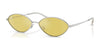 Ray-Ban KAI RB3757 Sunglasses / Silver №003/6D / Yellow Mirror Flash Gold (1N 53%) / Size 56
