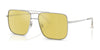 Ray-Ban ARI RB3758 Sunglasses / Silver №003/6D / Yellow Mirror Flash Gold (1N 53%) / Size 54