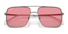 Ray-Ban ARI RB3758 Sunglasses / Gunmetal №004/84 / Pink (2N 32.7%) / Size 54