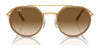 Ray-Ban RB3765 Sunglasses | Size 53 / Legend Gold №919631 / Green (3N 13.2%)