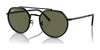 Ray-Ban RB3765 Sunglasses | Size 53 / Black №002/58 / Green (Polarized) (3P 11%)