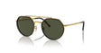 Ray-Ban RB3765 Sunglasses Legend Gold / Green