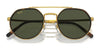Ray-Ban RB3765 Sunglasses | Size 53 / Legend Gold №919631 / Green (3N 13.2%)