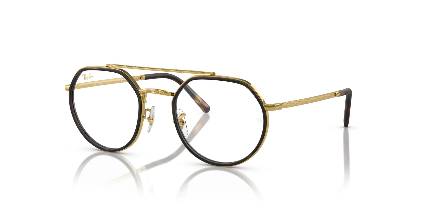 Ray-Ban RB3765 Eyeglasses Gold / Clear / Brown (Photochromic)