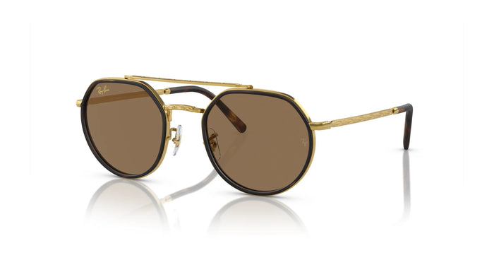 Ray-Ban RB3765 Eyeglasses | Size 53 / Gold №9196GI / Clear / Brown (Photochromic) (3F 13.66%)