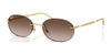 Ray-Ban RB3767 Sunglasses | Size 54 / Arista Gold №001/13 / Gradient Brown (3N 16%)