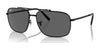 Ray-Ban RB3796 Sunglasses / Black №002/B1 / Dark Grey (3N 15.30%) / Size 59