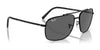 Ray-Ban RB3796 Sunglasses / Black №002/B1 / Dark Grey (3N 15.30%) / Size 59
