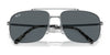 Ray-Ban RB3796 Sunglasses / Black №002/B1 / Dark Grey (3N 15.30%) / Size 59