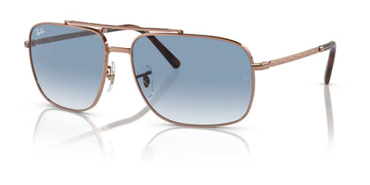 Ray-Ban RB3796 Sunglasses Rose Gold / Blue