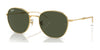 Ray-Ban RB3809 Sunglasses / Arista Gold №001/31 / Green (3N 13.2%) / Size 53