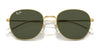 Ray-Ban RB3809 Sunglasses / Arista Gold №001/31 / Green (3N 13.2%) / Size 53