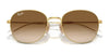 Ray-Ban RB3809 Sunglasses / Arista Gold №001/31 / Green (3N 13.2%) / Size 53