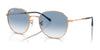 Ray-Ban RB3809 Sunglasses / Rose Gold №92623F / Light Blue (2N 29.9%) / Size 53