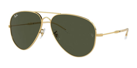 Ray-Ban OLD AVIATOR RB3825 Sunglasses Arista Gold / Green