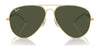 Ray-Ban OLD AVIATOR RB3825 Sunglasses / Arista Gold №001/31 / Green (3N 13.2%) / Size 58