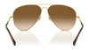 Ray-Ban OLD AVIATOR RB3825 Sunglasses / Arista Gold №001/31 / Green (3N 13.2%) / Size 58