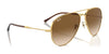 Ray-Ban OLD AVIATOR RB3825 Sunglasses / Arista Gold №001/31 / Green (3N 13.2%) / Size 58