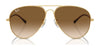 Ray-Ban OLD AVIATOR RB3825 Sunglasses / Arista Gold №001/31 / Green (3N 13.2%) / Size 58