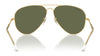 Ray-Ban OLD AVIATOR RB3825 Sunglasses / Arista Gold №001/31 / Green (3N 13.2%) / Size 58