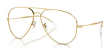 Ray-Ban OLD AVIATOR RB3825 Eyeglasses Arista Gold / Clear / Blue (Photochromic)