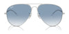 Ray-Ban OLD AVIATOR RB3825 Sunglasses / Arista Gold №001/31 / Green (3N 13.2%) / Size 58