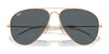 Ray-Ban OLD AVIATOR RB3825 Sunglasses / Arista Gold №001/31 / Green (3N 13.2%) / Size 58