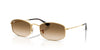Ray-Ban RB3832 Sunglasses / Arista Gold №001/51 / Clear Gradient Brown (2N 30.5%) / Size 52