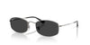 Ray-Ban RB3832 Sunglasses / Gunmetal №004/48 / Black (Polarized) (3P 11.40%) / Size 52