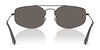 Ray-Ban EXPLORER 5 RB3845 Sunglasses / Black №002/B1 / Dark Grey (3N 15.30%) / Size 57