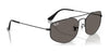 Ray-Ban EXPLORER 5 RB3845 Sunglasses / Black №002/B1 / Dark Grey (3N 15.30%) / Size 57