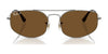 Ray-Ban EXPLORER 5 RB3845 Sunglasses / Black №002/B1 / Dark Grey (3N 15.30%) / Size 57