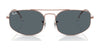 Ray-Ban EXPLORER 5 RB3845 Sunglasses / Black №002/B1 / Dark Grey (3N 15.30%) / Size 57