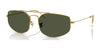 Ray-Ban EXPLORER 5 RB3845 Sunglasses / Legend Gold №919631 / G-15 Green (3N 13.2%) / Size 57