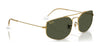 Ray-Ban EXPLORER 5 RB3845 Sunglasses / Black №002/B1 / Dark Grey (3N 15.30%) / Size 57