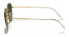 Ray-Ban FRANK RB3857 Sunglasses / Gold №9196R5 / Blue (3N 11.20%) / Size 51