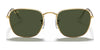 Ray-Ban FRANK RB3857 Sunglasses / Gold №9196R5 / Blue (3N 11.20%) / Size 51