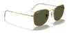 Ray-Ban FRANK RB3857 Sunglasses / Gold №9196R5 / Blue (3N 11.20%) / Size 51