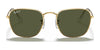 Ray-Ban FRANK RB3857 Sunglasses / Gold №9196R5 / Blue (3N 11.20%) / Size 51