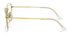 Ray-Ban FRANK RB3857 Sunglasses / Gold №9196R5 / Blue (3N 11.20%) / Size 51
