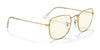 Ray-Ban FRANK RB3857 Sunglasses / Gold №9196R5 / Blue (3N 11.20%) / Size 51