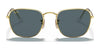 Ray-Ban FRANK RB3857 Sunglasses / Gold №9196R5 / Blue (3N 11.20%) / Size 51
