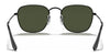Ray-Ban FRANK RB3857 Sunglasses / Gold №9196R5 / Blue (3N 11.20%) / Size 51