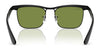 Ray-Ban WAYFARER DELUXE RB3875 Sunglasses / Sandblasted Gunmetal On Gunmetal №029/R5 / Blue (3N 10.7%) / Size 53